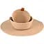 Кошик плетений МВМ My Home (MVM) TH-33 S 16х6.5 см бежевий (TH-33 S BEIGE) - мініатюра 3
