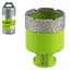 Сверло корончатое Alloid Building Tools алмазное по керамике 45 мм для КШМм 14х2 мм (DC-14045) - миниатюра 2