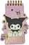 Блокнот на спирали фигурный Kuromi, 60 листов, 9x13 см (в ассортименте) - миниатюра 1