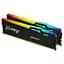 Модуль пам'яті для комп'ютера DDR5 64GB (2x32GB) 5200 MHz Beast RGB EXPO Black Kingston Fury (ex.HyperX) (KF552C40BB2AK2-64) - мініатюра 2
