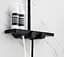 Душова система Dusel Bronx Thermostatic Black (233307000), Чорний матовий - мініатюра 6