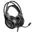 Игровые наушники с микрофоном Hoco W106 Tiger Gaming Headset проводные, с оголовьем Черные - миниатюра 2