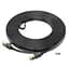 Патч-корд Hoco US07 General pure copper flat network cable (L-20M) чорний - мініатюра 1