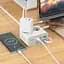 Сетевое зарядное устройство удлинитель Hoco AC28 USB/3 Type-C PD 45W 2 розетки 2m белый - миниатюра 2