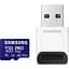 Карта пам'яті Samsung microSDXC PRO Plus 128GB Class 10 UHS-I U3 V30 A2 + USB Reader (MB-MD128SB/WW) [112856] - мініатюра 1