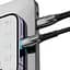 Дата кабель Baseus Glimmer Series Fast Charging Data Cable Type-C to Lightning 20W 1m (CADH000001) Black - мініатюра 3