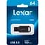 USB флеш накопичувач Lexar 64GB JumpDrive V400 Black USB 3.0 (LJDV400064G-BNBNG) - мініатюра 4