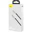 Кабель Baseus Cafule Metal USB-C to Lightning PD 20W 1m (CATLJK-A01) Black [54143] - мініатюра 4