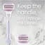 Станок для гоління Venus Comfort Glide Breeze з 6 змінними касетами - мініатюра 3