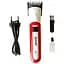 Аккумуляторный мужской триммер для бороды усов и тела Gemei GM 702 3W Red - миниатюра 1