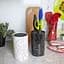 Подставка для ножей с наполнителем из волокна универсальная Granite Knife Holder, Kitchen Master Черный 85716 - миниатюра 2