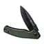Нож складной Sencut Slashkin S20066-3 зеленый Micarta черное лезвие - миниатюра 3