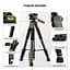 Штатив K&F Concept S255A3+BV01 Сірий з пультом та тримачем смартфону (KF09.155Grey) - мініатюра 5