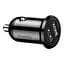 Адаптер автомобильный BASEUS Grain Pro автозарядный 2 USB 4.8 A (CCALLP-01) черный - миниатюра 1