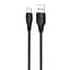 Кабель Proove Simple Silicone USB to Type-C 3A (1m) black - мініатюра 1