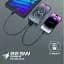 Повербанк Promate TransPack-5 5000 mAh 22.5W Blue (transpack-5.blue) - миниатюра 3