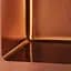 Кухонна мийка Mixxus MX7844-200x1.2-PVD-Bronze MX0562, Бронза - мініатюра 2