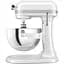Кухонная машина KitchenAid Heavy Duty 5KSM55SXXEWH с подъемной чашей 5.2 л белая (5KSM55SXXEWH) - миниатюра 2