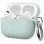 Чохол з карабіном Elago Liquid Hybrid Hang Case для AirPods Pro 2 Mint (EAPP2RH-HANG-MT) - мініатюра 1