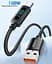 Кабель ESSAGER Enjoy LED Digital Display USB Charging Cable 7 A USB A Type C 2 м Black (EXCT-XYA01-P) - мініатюра 2