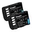 2-Pack KingMa Panasonic DMW-BLF19E комплект з 2 акумуляторів - мініатюра 1