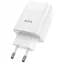 Зарядное устройство 220В 2 USB с кабелем USB Hoco с экраном - миниатюра 4