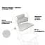 Текстиль для стільця Stokke Tripp Trapp Nordic grey (100366) - мініатюра 4