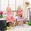 Одежда для куклы Baby Born Праздничное платье с уточками (824559-1) - миниатюра 6
