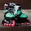 Ролики дитячі Rollerblade Microblade XT 33-36,5 Чорний-Блакитний - мініатюра 7