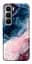 Чехол Demsky Розово-голубые разводы для Infinix Hot 60 Pro - миниатюра 1