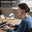 Професійна Bluetooth-гарнітура New Bee M54 чорний - мініатюра 8