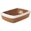 Savic Iriz Nordic Litter Tray савик айриз нордик лоток туалет с бортиком для котов 42х31х12.5 см (SP0263_0WHZ) - миниатюра 1