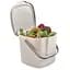 Контейнер для сміття підвісний Snips Kitchen Compost Bin з кришкою та ручкою 3 л білий (8001136907166) - мініатюра 1
