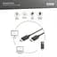 Кабель DisplayPort, тип DP M/M, 2,0 м, колір чорний AK-340103-020-S DIGITUS by ASSMANN - мініатюра 3