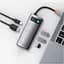 USB-хаб Baseus Metal Gleam Series 5 в 1 Multifunctional Gray [WKWG020013] [96294] - мініатюра 7