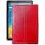Чехол StatusCASE из экокожи для планшета Umax VisionBook 10A LTE Красный - миниатюра 1