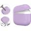 Чехол AhaStyle Ultra-Thin Colorful Silicone Case для Airpods 4 Lavender Purple [CP-WG172-PE] [133826] - миниатюра 2