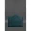 Сумка для ноутбука та документів BlankNote Жіноча шкіряна 15 Dark Green (BN-BAG-36-malachite) - мініатюра 4