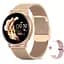 Смарт-годинник жіночий Uwatch Melisia Gold 2 ремінця Золотий (2967) - мініатюра 2