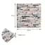 Самоклеюча стінова 3D панель Sticker Wall цегла дикун 700x770cmx3mm (D) SW-00001897 - мініатюра 3