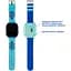 Дитячий водонепроникний смарт-годинник AmiGo GO005 4G WIFI Thermometer Blue [59322] - мініатюра 4