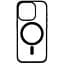 Чохол Colors MagSafe Apple iPhone15 Pro Black - мініатюра 1