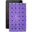Чехол StatusCASE из экокожи для планшета Nomi Libra 4 C080034 Фиолетовый ромб - миниатюра 1