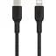Кабель Belkin Boost Up Charge Braided USB-C to Lightning 1м Black (CAA004BT1MBK) [158800] - мініатюра 2