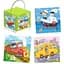 Пазлы 4 в 1 DoDo Toys Транспорт 12, 16, 20, 24 элемента (300132) - миниатюра 1