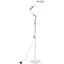 Напольная лампа лупа для косметологов и маникюра LED 8W WH (SL-111F) - миниатюра 1
