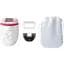 Епілятор Philips Satinelle Essential біло-рожевий (BRE255/00) - мініатюра 1