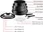 Набор посуды TEFAL Ingenio Ultimate L7649053-12 предметов, все типы кухонь, антипригарное покрытие, снимаемая ручка. - миниатюра 5