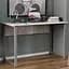 Стол письменный Курт Ferrum-decor 75x140x70 Серый металл ДСП Бетон 16 мм (FRD-106647) - миниатюра 1