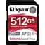 Карта памяти SDHC 512GB Kingston Canvas React Plus V60 SD R280 / W150 (SDR2V6/512GB) - миниатюра 1